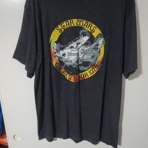 Star Wars Galaxy Tour 1983 Gray T-Shirt